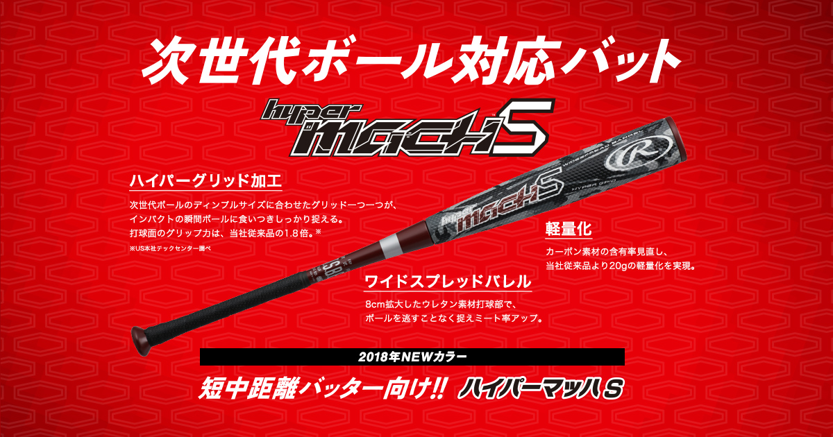 【軟式用バット】 ローリングス　ハイパーマッハSトップバランス　84cm