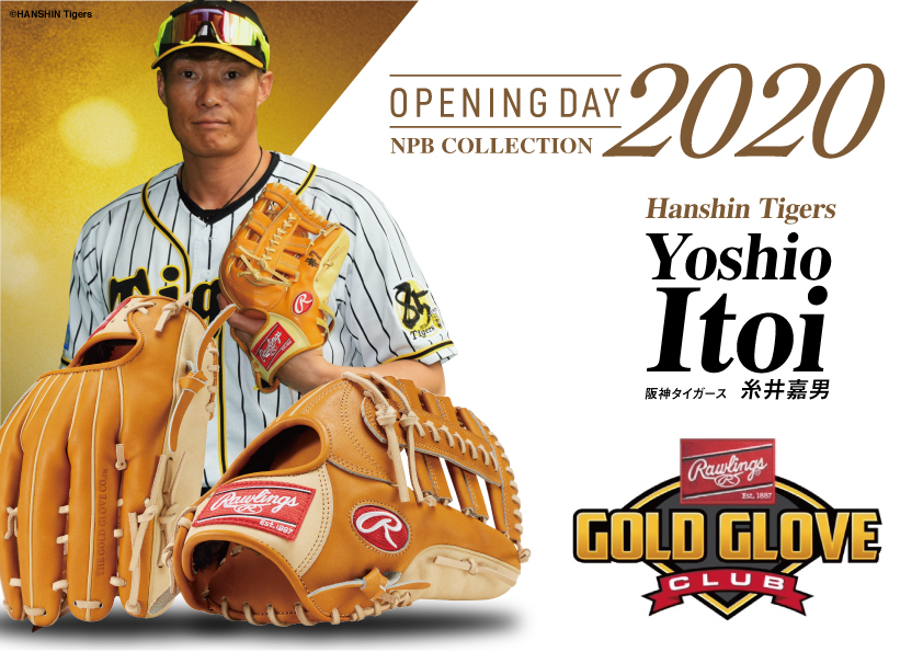 専用 ローリングス 硬式用 投手用 グローブ 阪神タイガース 秋山
