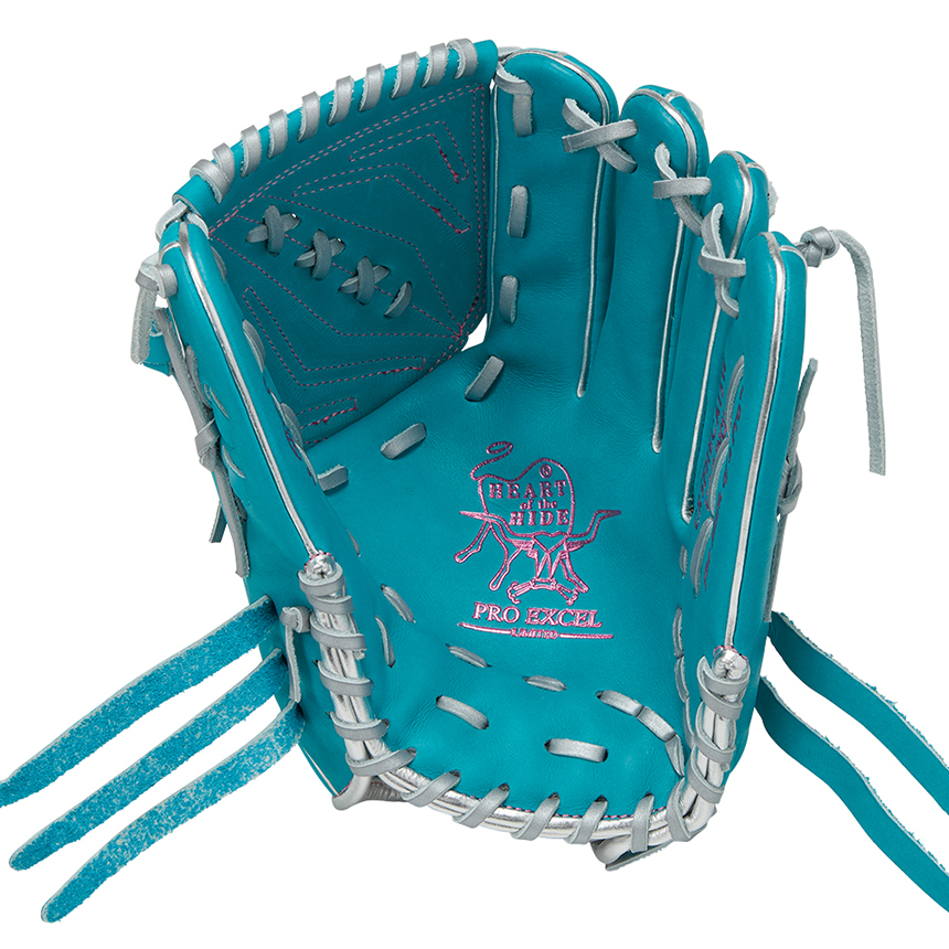 Rawlings PRO EXCEL 軟式グローブ ホワイト/パープル 軟式 HOH® PRO EXCEL [投手用] 11.75 | グラブ | PRODUCTS