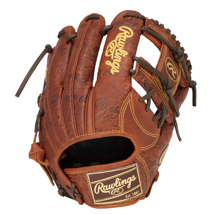 ★希少旧ロゴ★ ローリングス 内野 浅型 グローブ 美品 ローリングス プレミアムプロシリーズ 内野グローブ | 中古野球用品